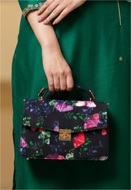 Heer Bag 002 Black Butterfly