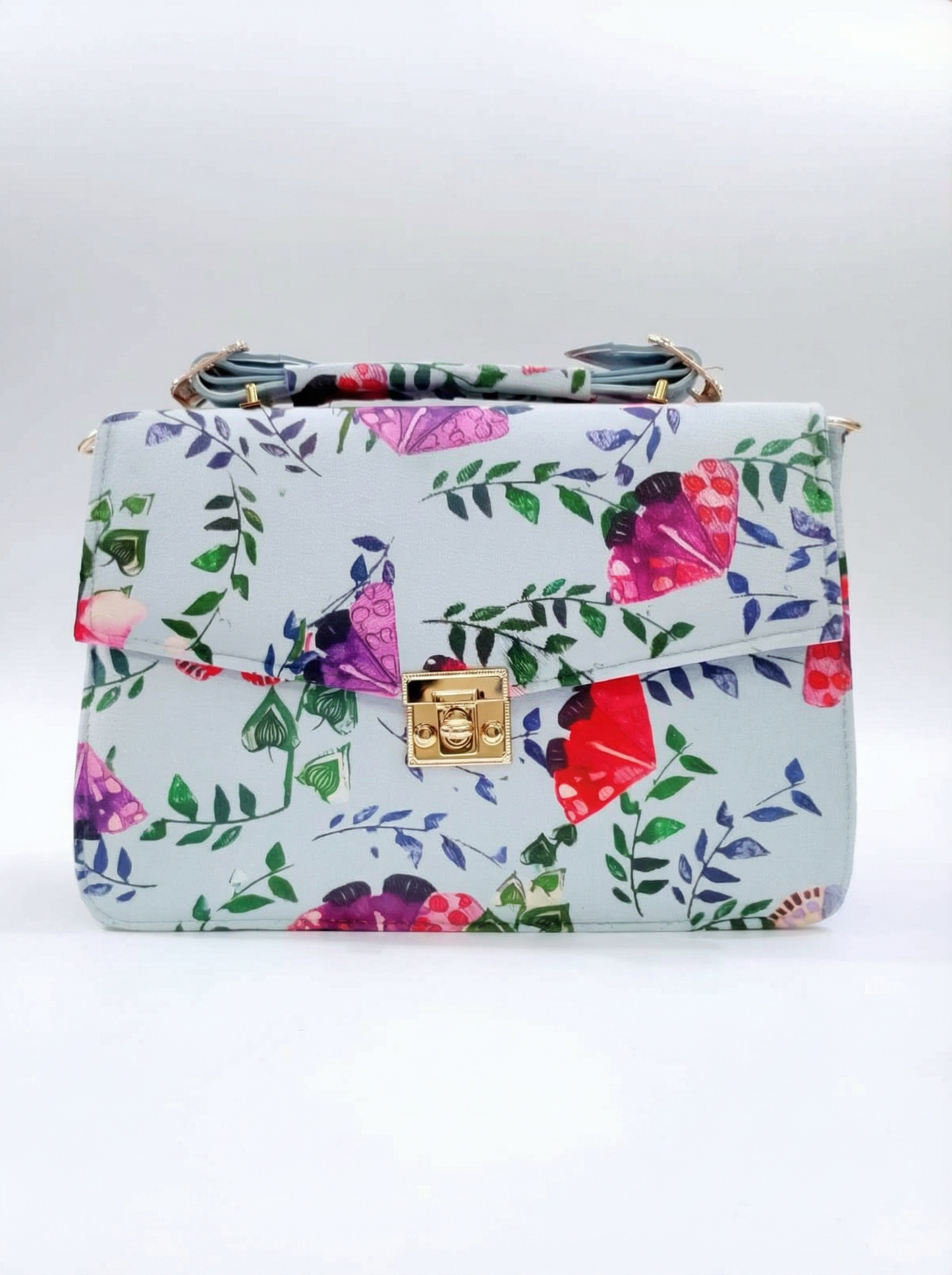 Heer Bag 002 Blue Butterfly