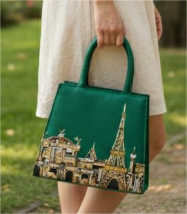 Heer Bag 004 Paris Green