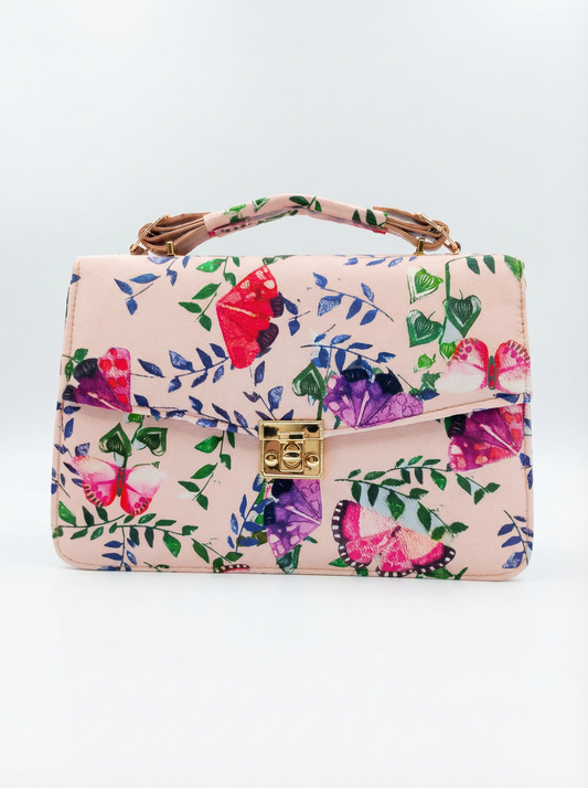 Heer Bag 002 Pink Butterfly
