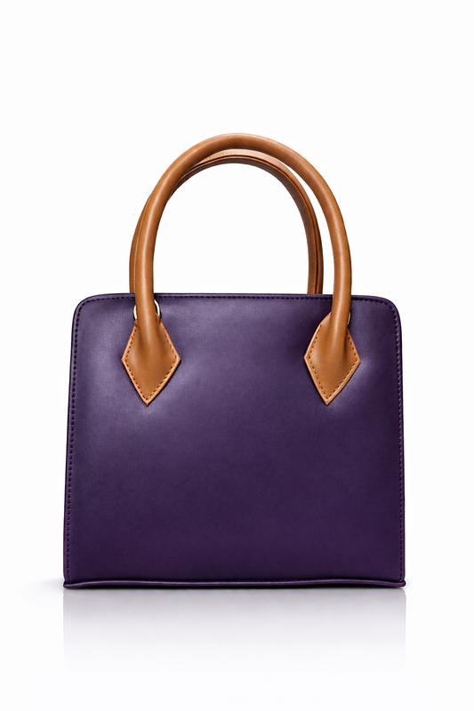 Heer Bag 005 Double Tone Purple with Mustard
