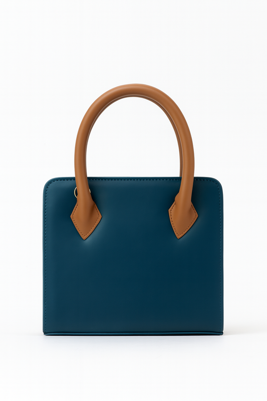 Heer Bag 005 Double Tone Sea Green with Mustard